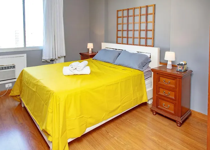 Jumpinbed - Leblon Flat Service - Sala E Quarto Com Varanda E Vista Do Mar.